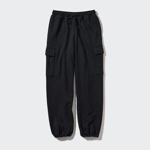 UNIQLO Sweat Cargo Pants Athleisure MEDIUM BL.